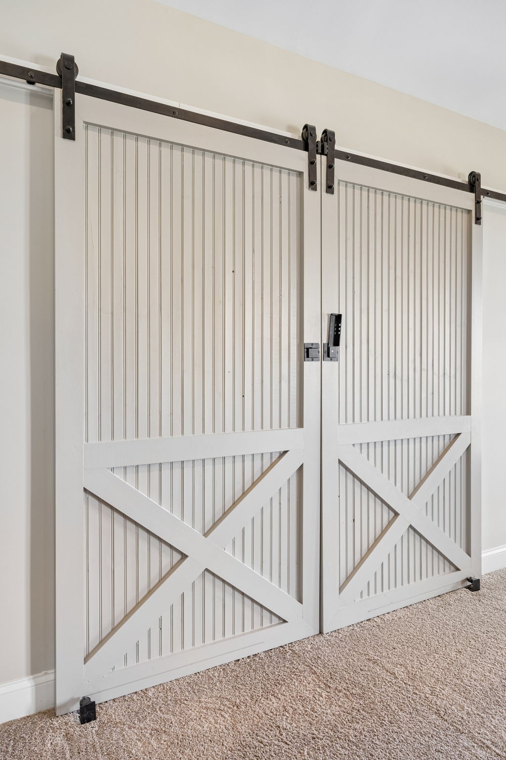 6033 Native Pony Trail College Grove, TN 37046 - Photo 60 of 87 a view of staircase with railing and white walls