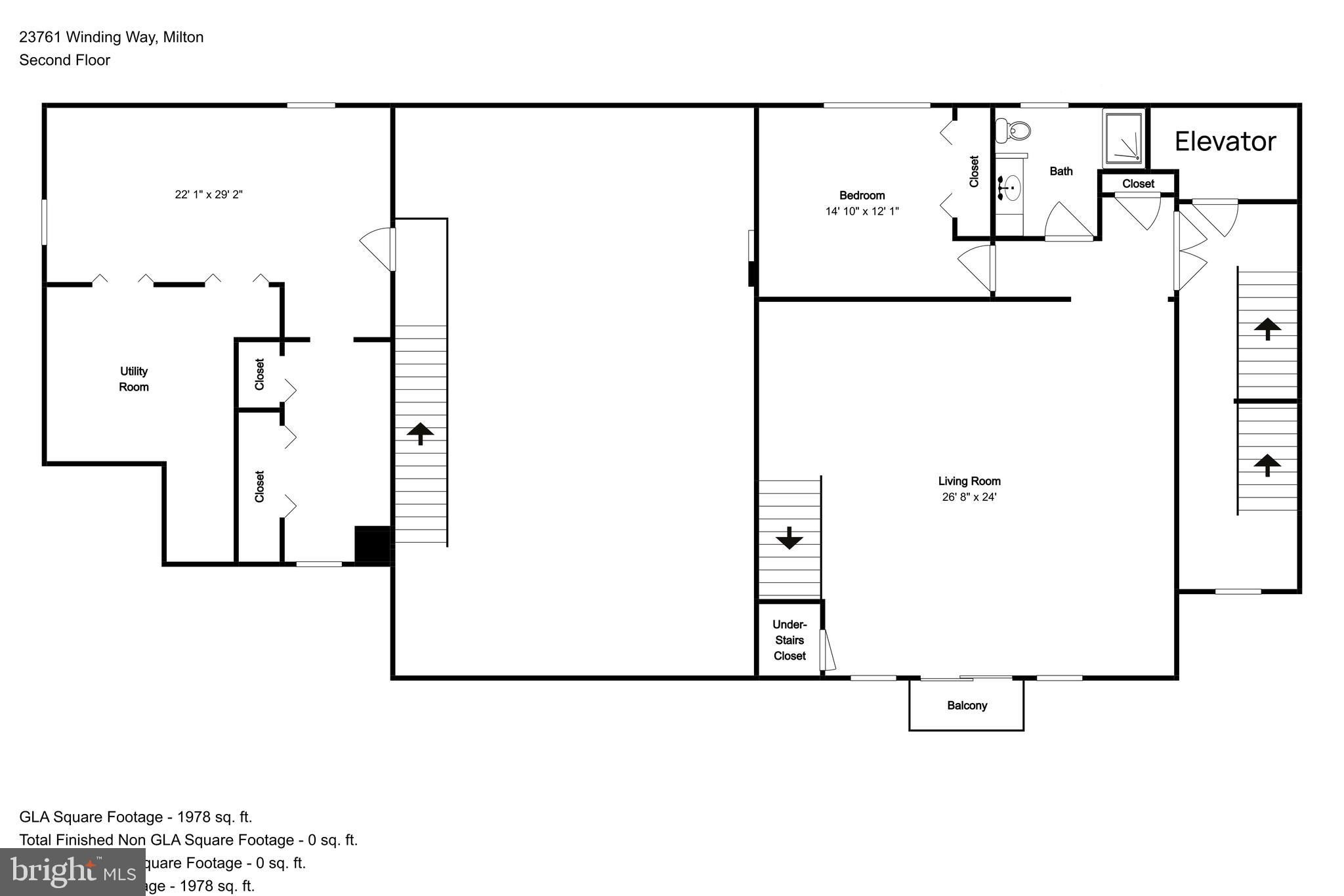 23761 Winding Way Milton, DE 19968 - Photo 124 of 127 Main House Floor Plan - Level 2