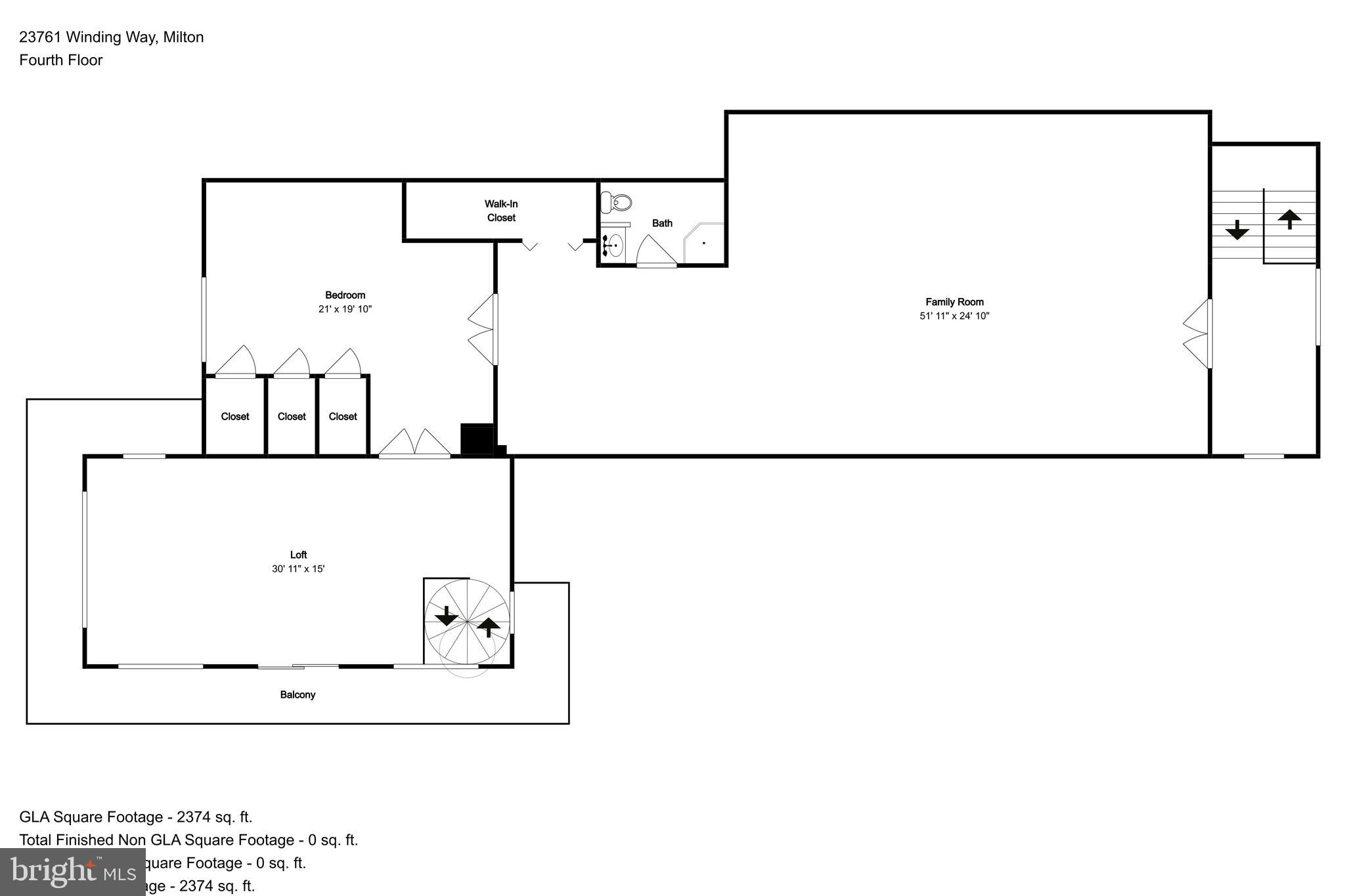 23761 Winding Way Milton, DE 19968 - Photo 126 of 127 Main House Floor Plan - Level 4
