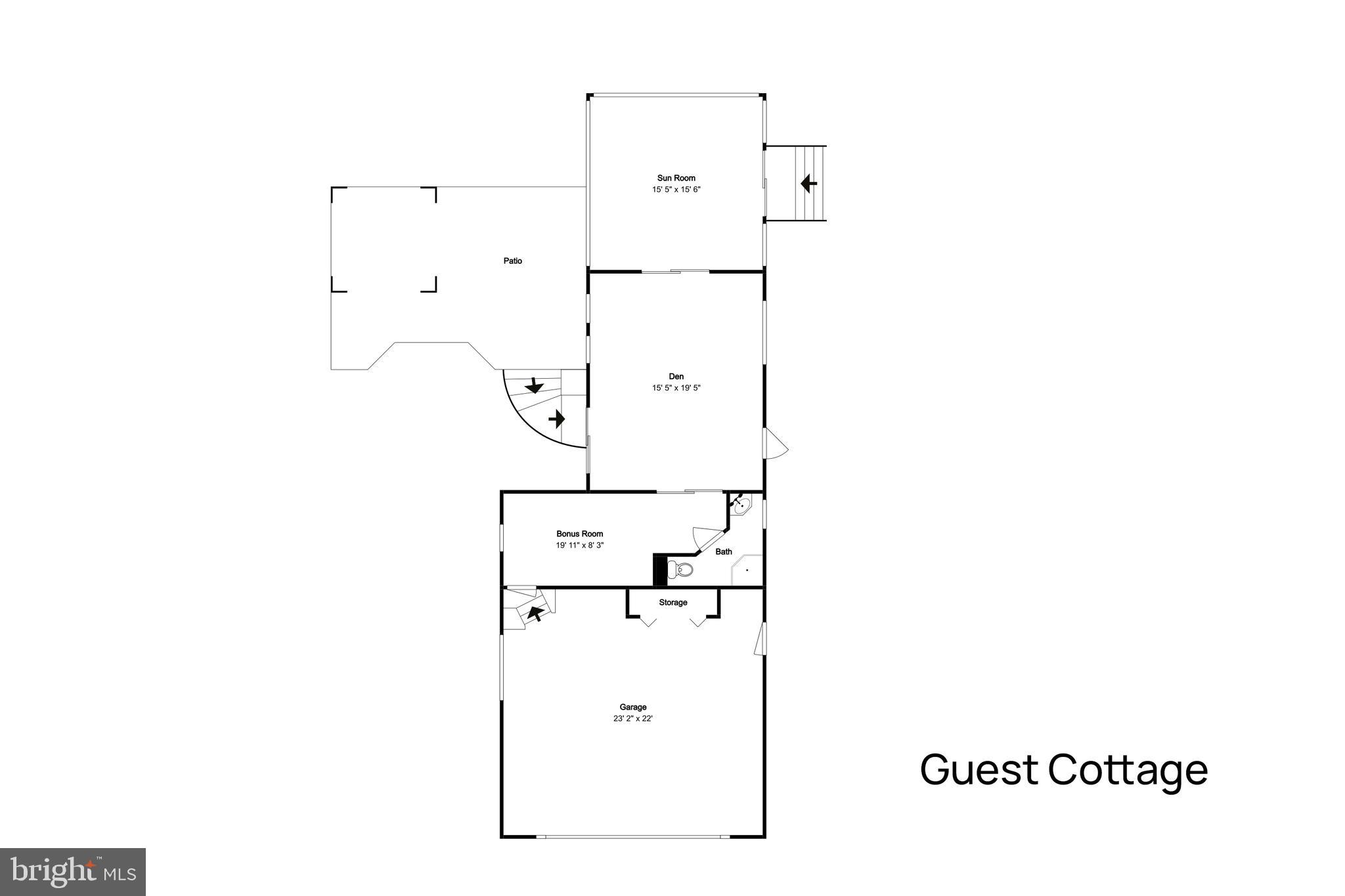 23761 Winding Way Milton, DE 19968 - Photo 127 of 127 Guest Cottage Floor Plan