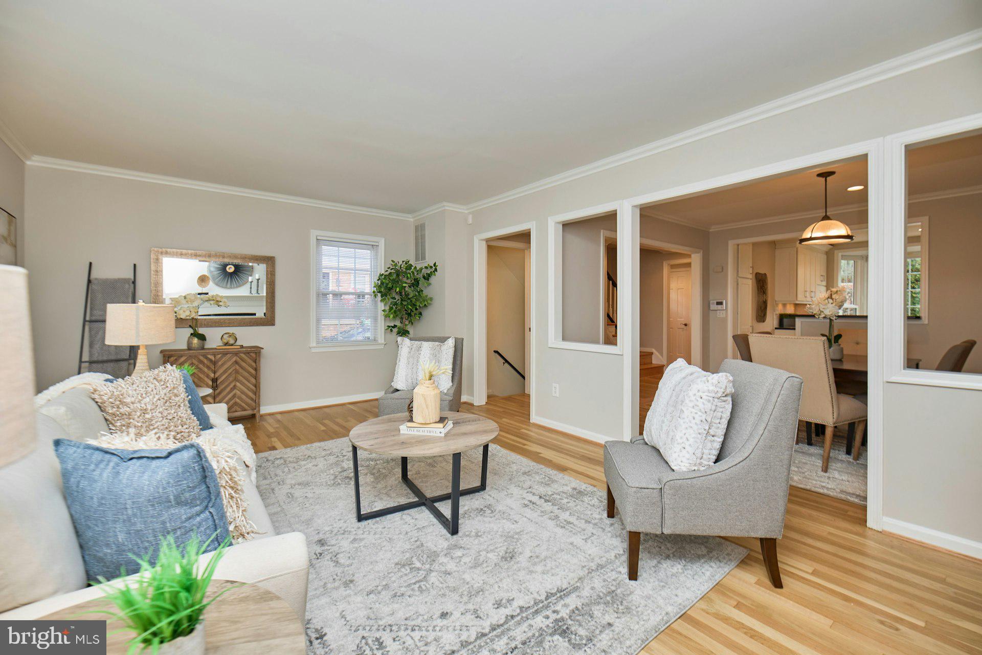 1120 Kensington Road McLean, VA 22101 - Photo 15 of 47 a living room with furniture and a table