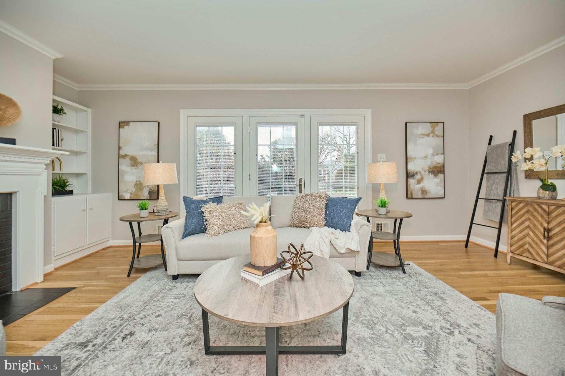 1120 Kensington Road McLean, VA 22101 - Photo 17 of 47 a living room with furniture and a large window