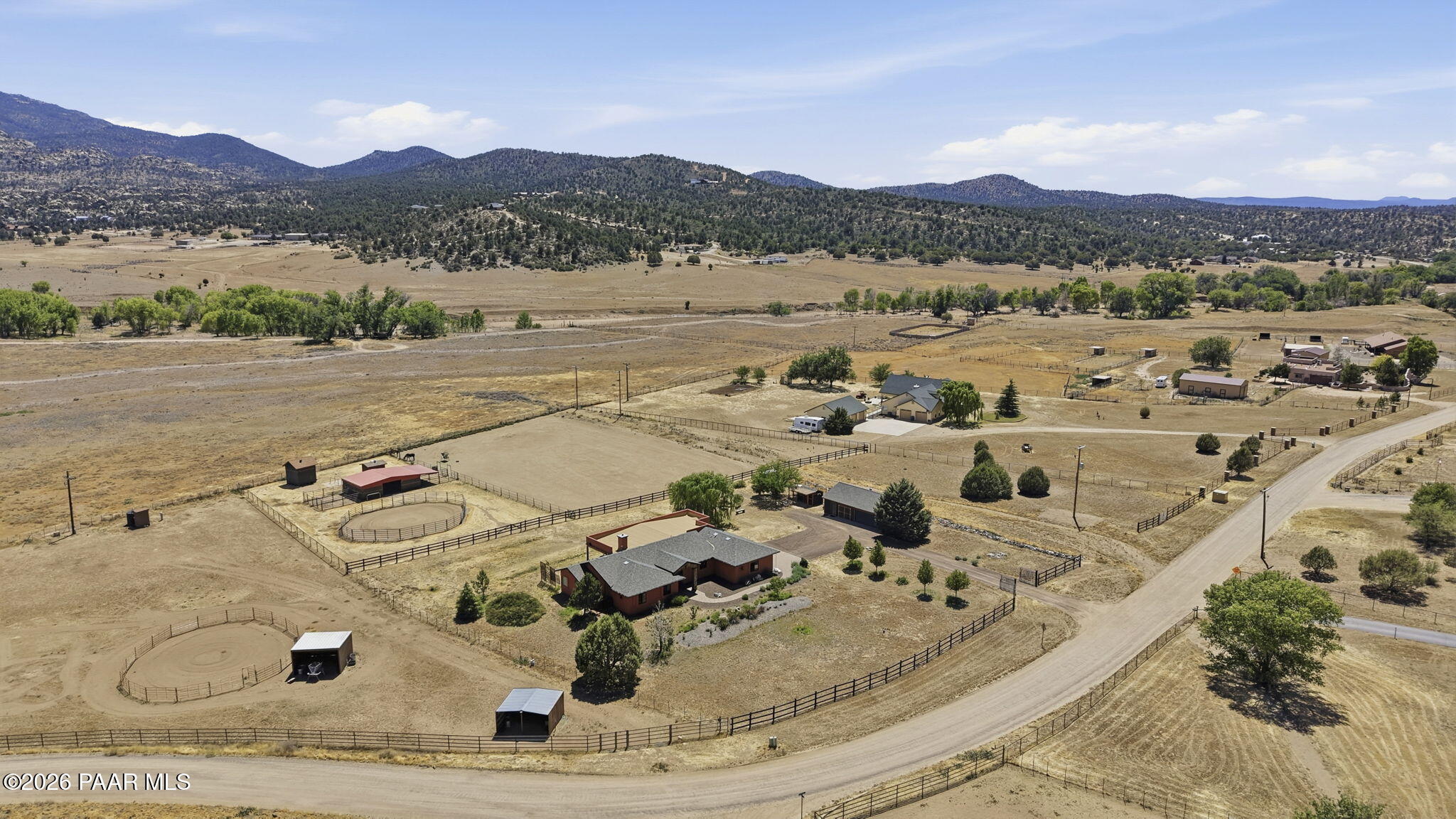 5275 West Stazenski Road Prescott, AZ 86305 - Photo 4 of 64 4-Aerial Front