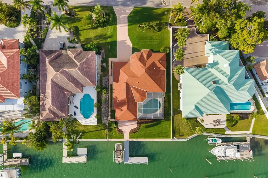480 Cleveland Drive Sarasota, FL 34236 - Photo 71 of 95 an aerial view of swimming pool