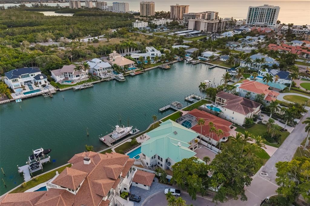 480 Cleveland Drive Sarasota, FL 34236 - Photo 72 of 95 an aerial view of a houses with outdoor space