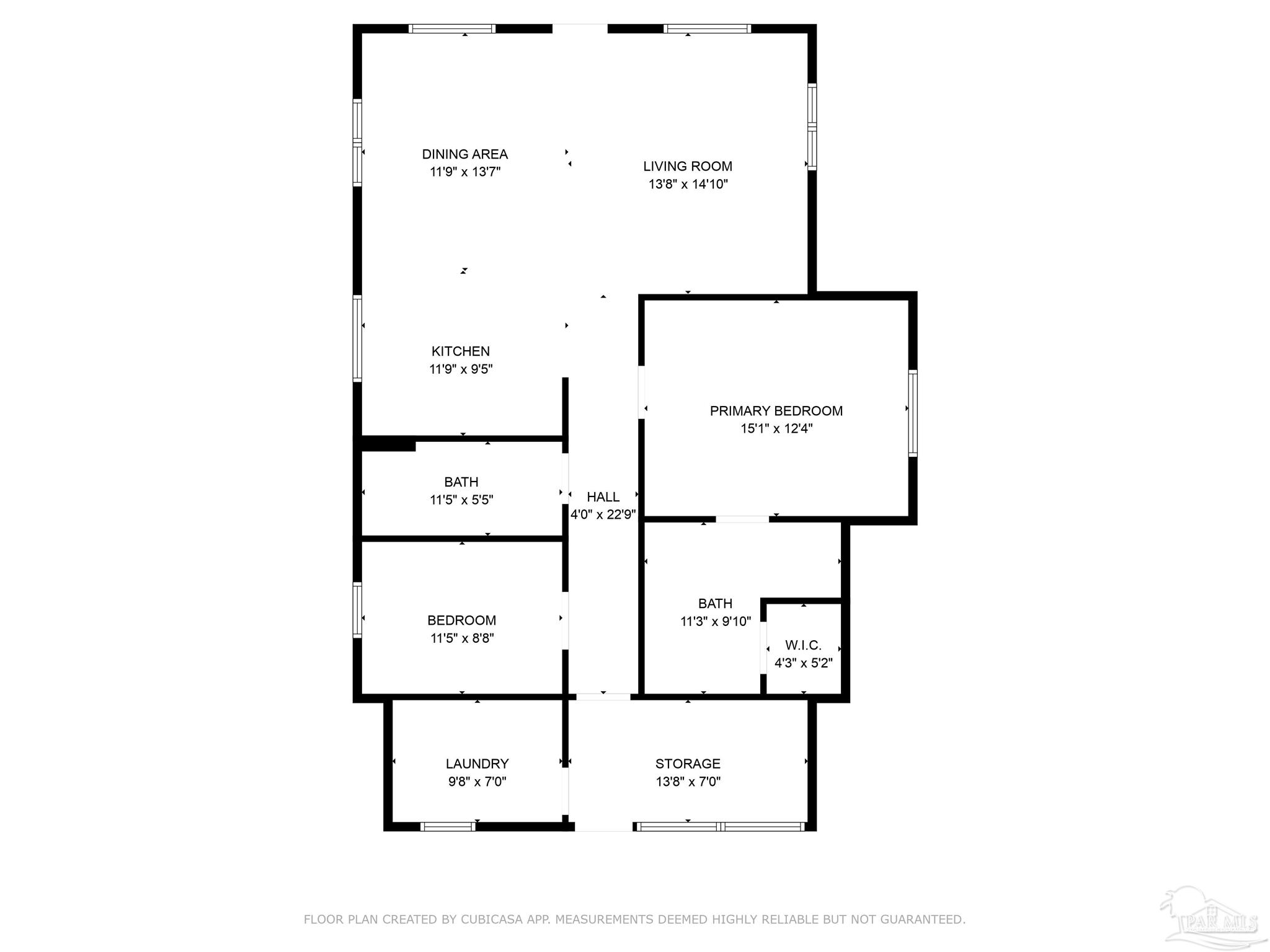 2436 Renfroe Road Pace, FL 32571 - Photo 45 of 45 a picture of a floor plan