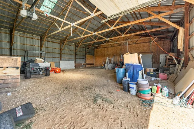 a view of storage and utility room