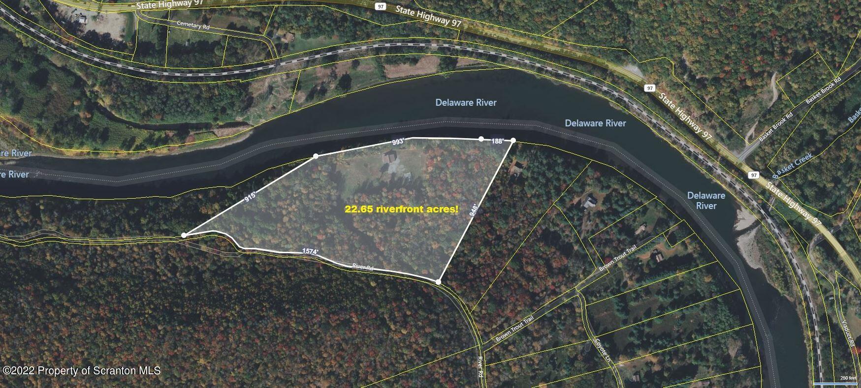 4382 River Road Equinunk, PA 18417 - Photo 10 of 42 Aerial View