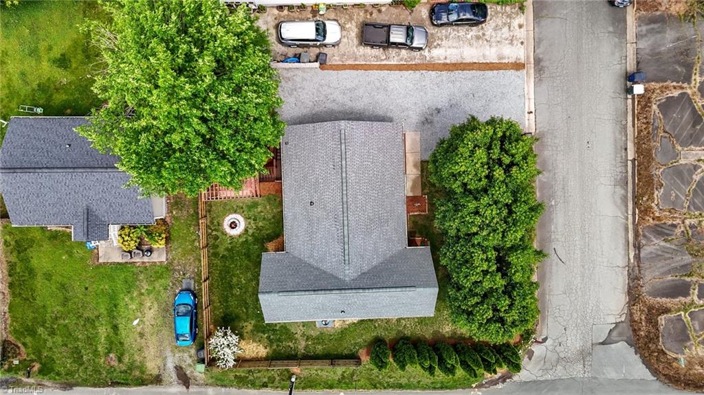 800 Linens Street Graham, NC 27253 - Photo 39 of 41 Aerial view of lot