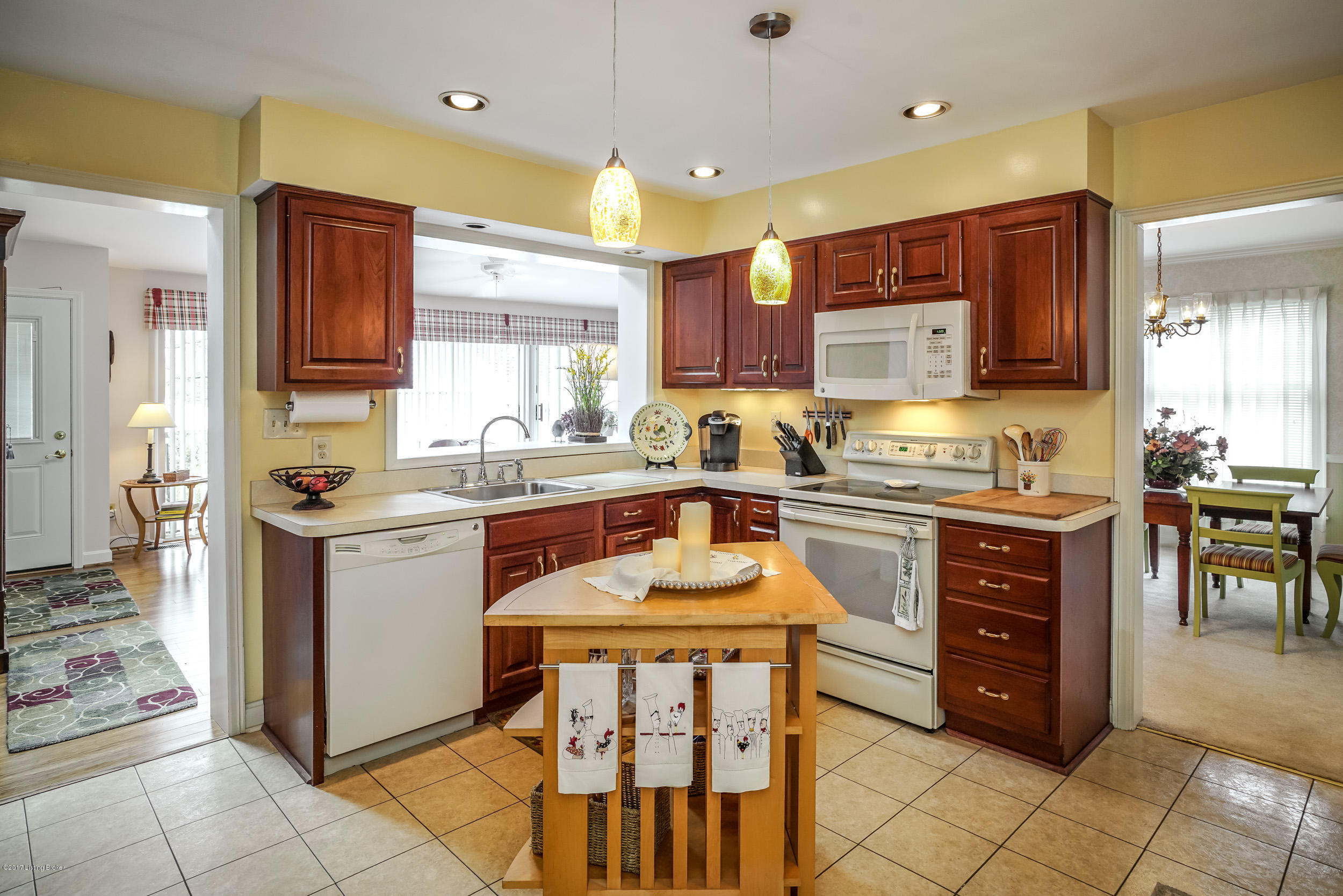 116 Travois Road Louisville, KY 40207 - Photo 8 of 33 Kitchen with butcher block