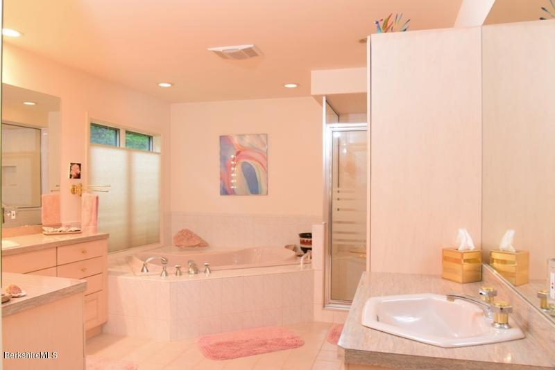 264 Brush Hill Road Sheffield, MA 01230 - Photo 13 of 29 master bathroom