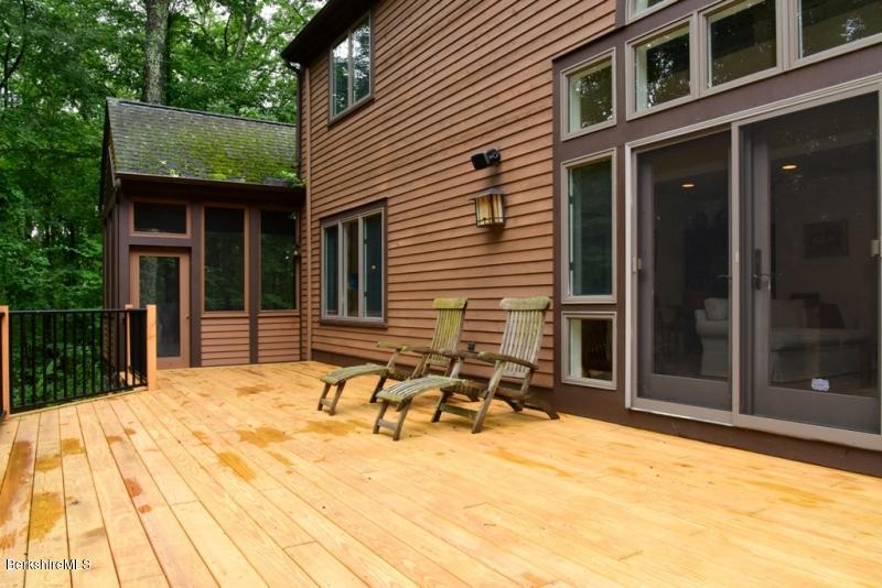 264 Brush Hill Road Sheffield, MA 01230 - Photo 25 of 29 back deck