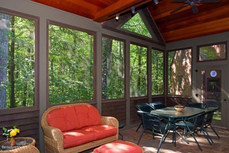 264 Brush Hill Road Sheffield, MA 01230 - Photo 27 of 29 screened-in porch