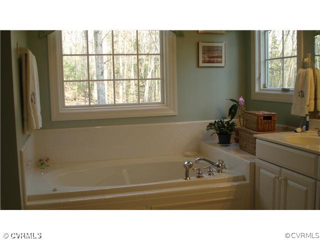 1611 Genito Road Crozier, VA 23039 - Photo 9 of 15 a bathroom with a sink and a bathtub