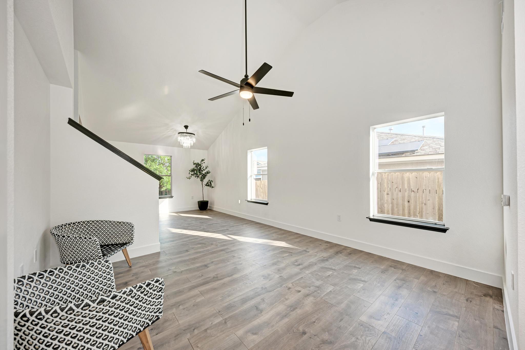 18108 Belfry Pass Manor, TX 78653 - Photo 13 of 40 a view of entryway and hall with wooden floor
