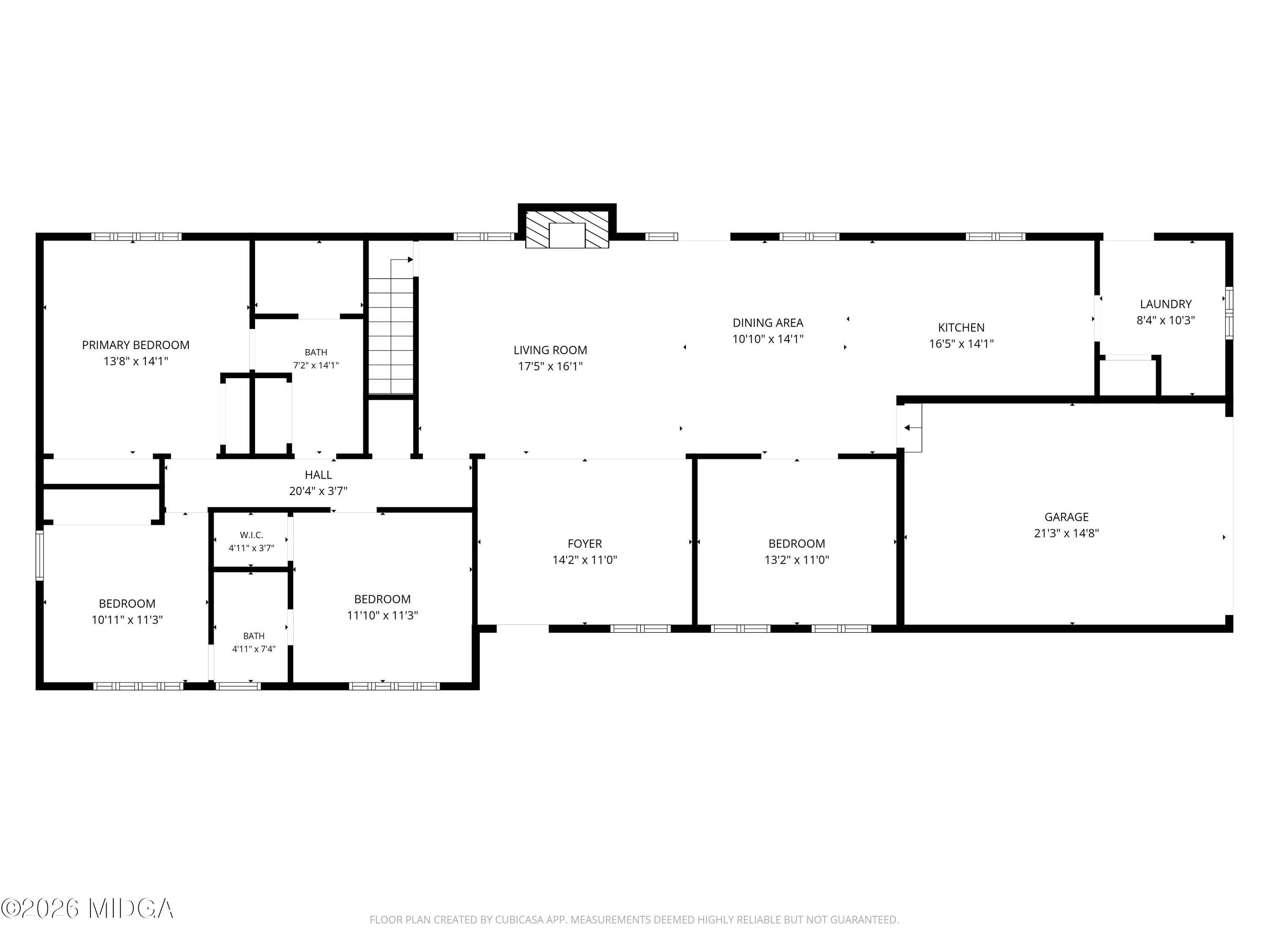 335 Hamrick Road Macon, GA 31220 - Photo 41 of 41 a picture of floor plan