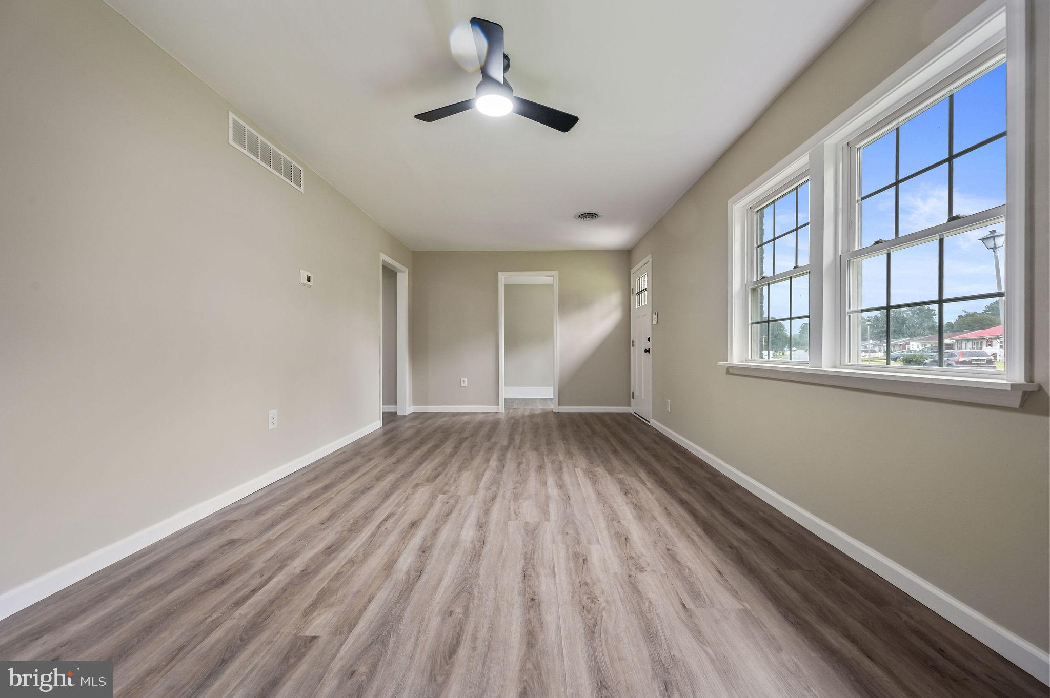 New flooring throughout