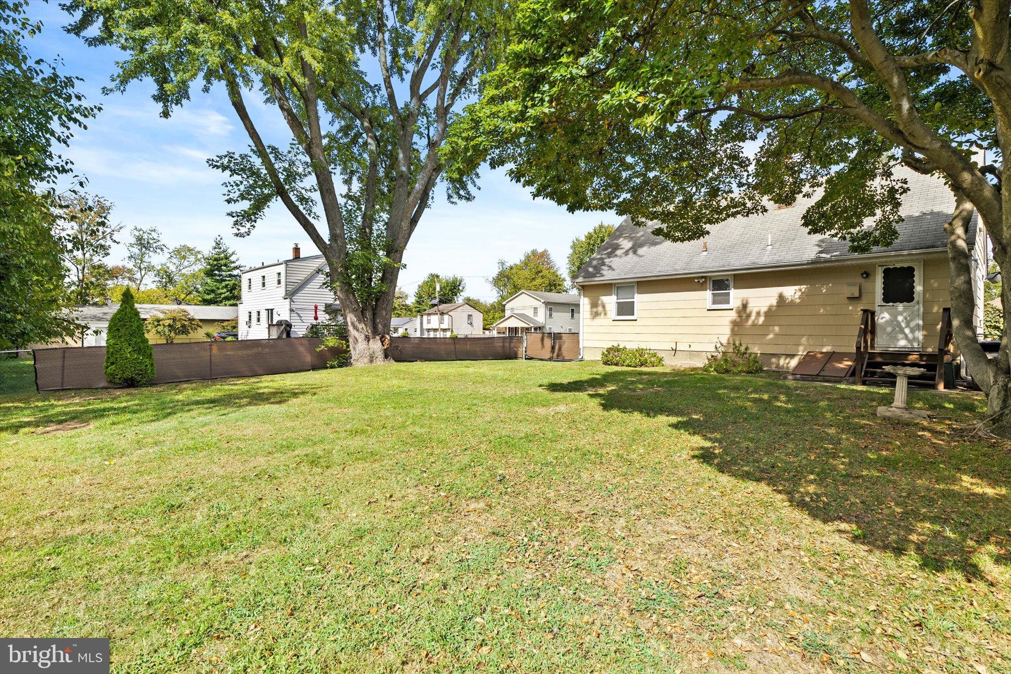 81 3rd Avenue Hamilton, NJ 08619 - Photo 25 of 26 a view of a backyard of the house