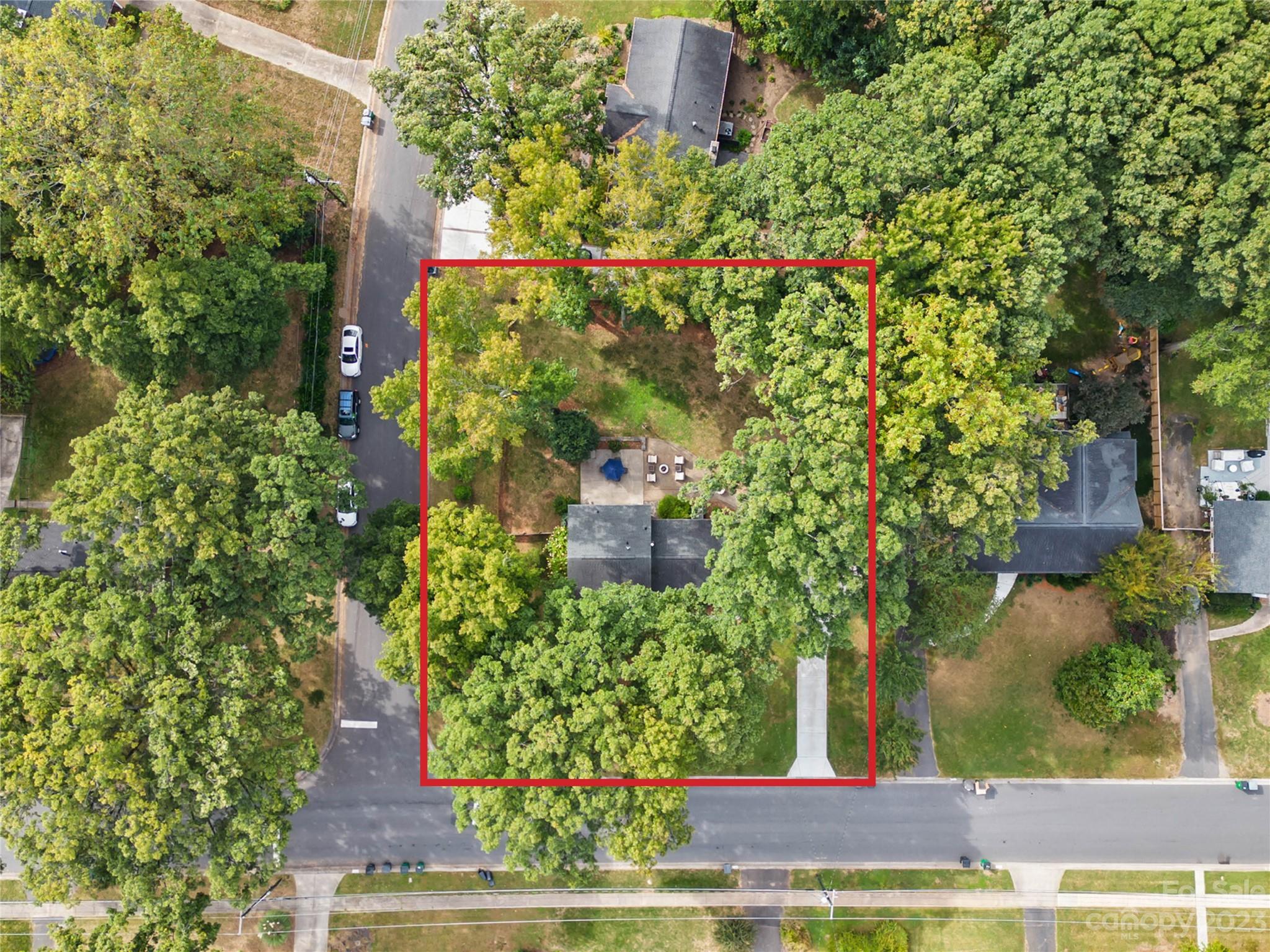 4014 Sulkirk Road Charlotte, NC 28210 - Photo 23 of 23 an aerial view of a house