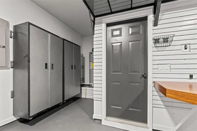 a view of city and mountain