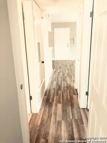 a view of wooden floor