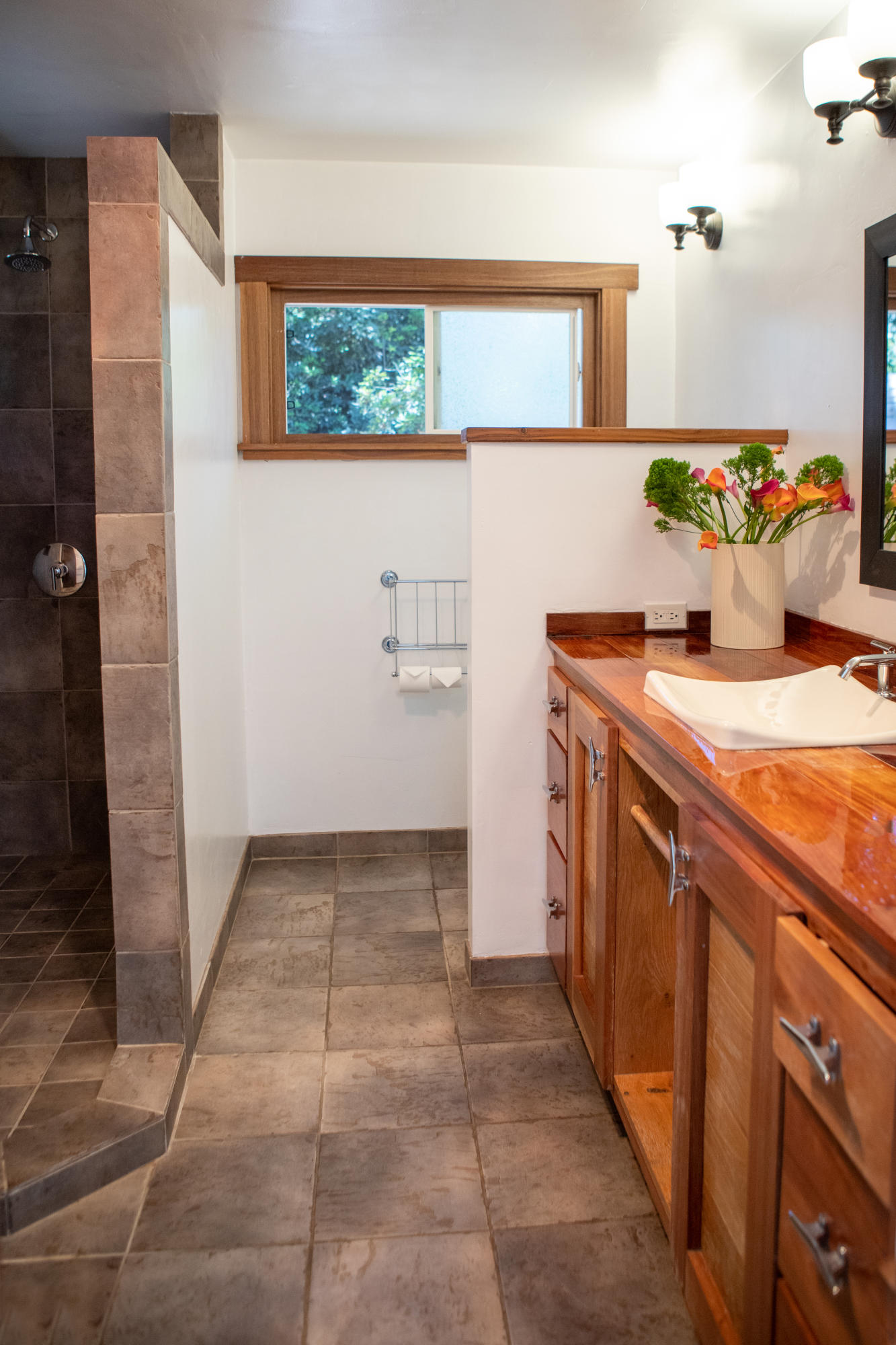 2948 Torito Road Montecito, CA 93108 - Photo 18 of 25 a utility room with a sink a vanity and shower