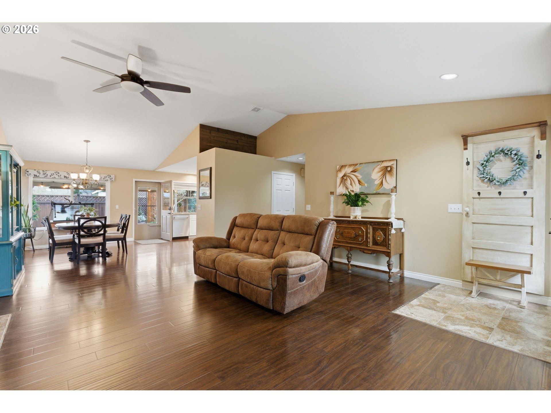 1315 High Street Gladstone, OR 97027 - Photo 9 of 36 a living room with furniture and wooden floor