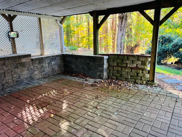 a view of front door