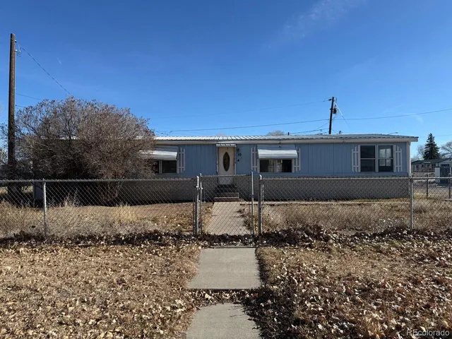 a backyard of a house