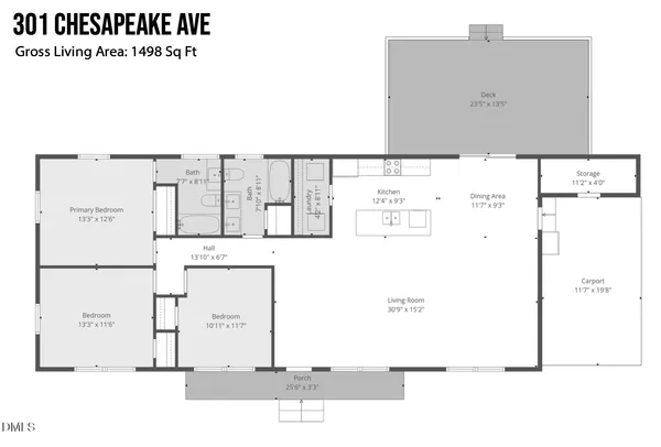 $365,000 | 301 Chesapeake Avenue, Durham, NC 27712