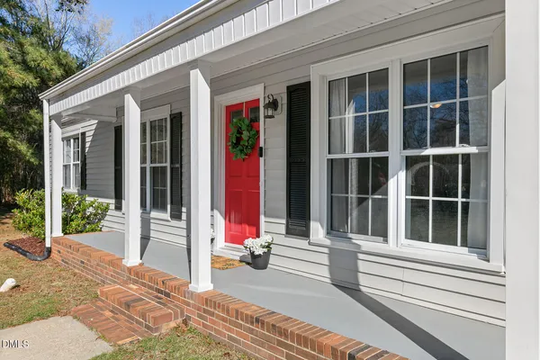 a view of a house with a window
