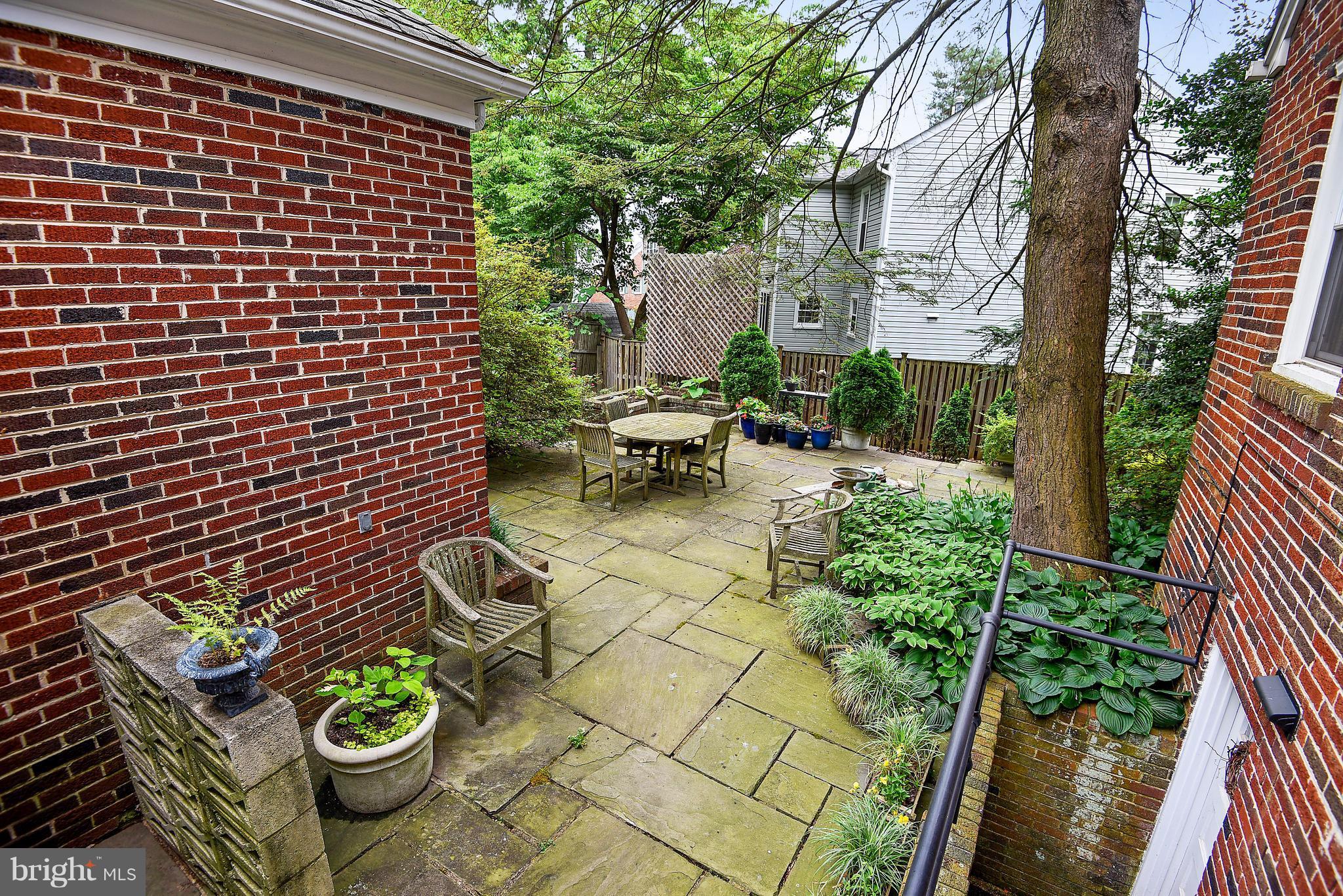 10201 Ridgemoor Drive Silver Spring, MD 20901 - Photo 25 of 29 Pvt. patio accessed from breezeway