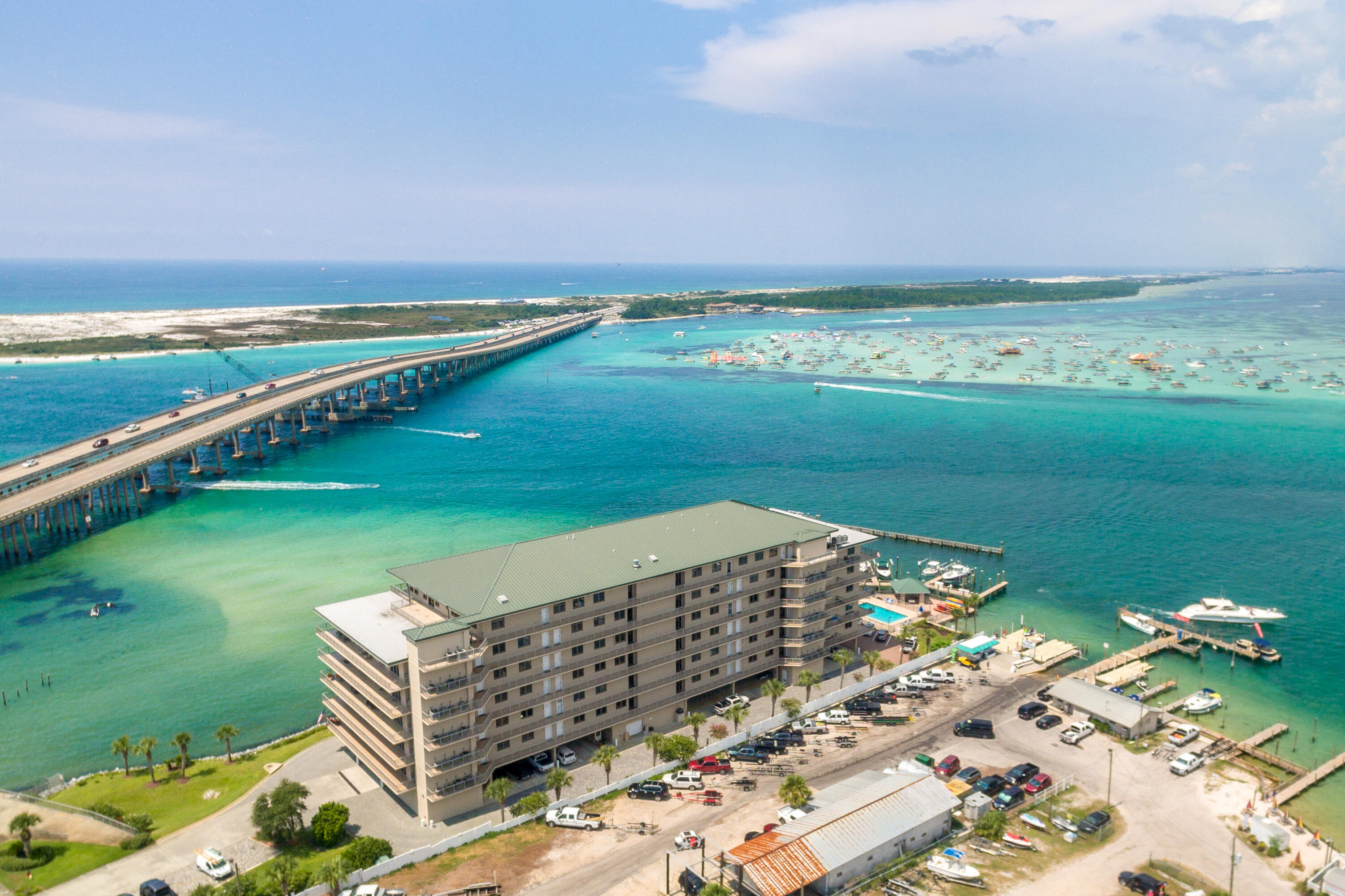 5 Calhoun Avenue, Unit 504 Destin, FL 32541 - Photo 55 of 64 Aerial View of Sides Moreno Point West