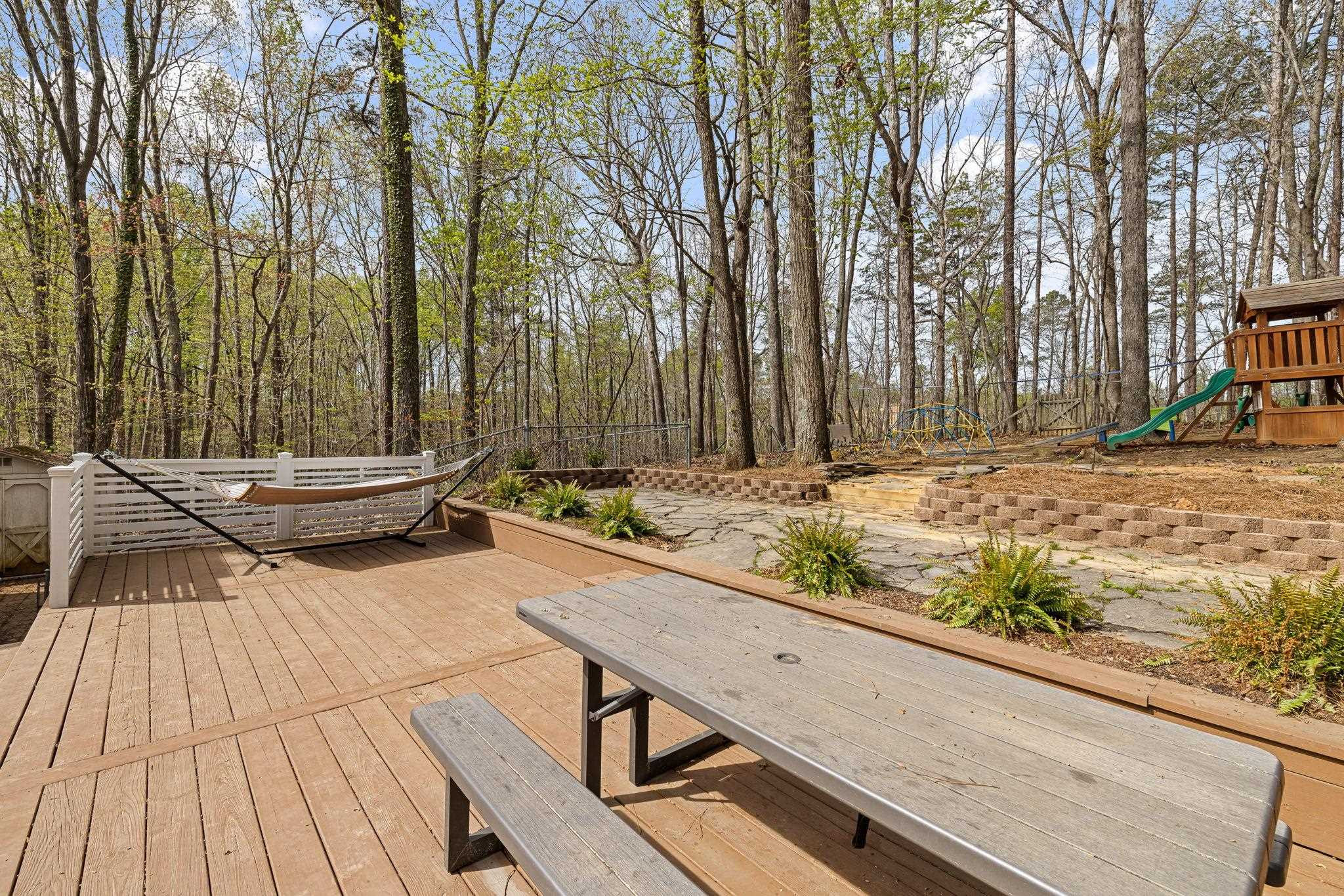 5901 Scalybark Road Durham, NC 27712 - Photo 40 of 49 a view of a backyard with sitting area