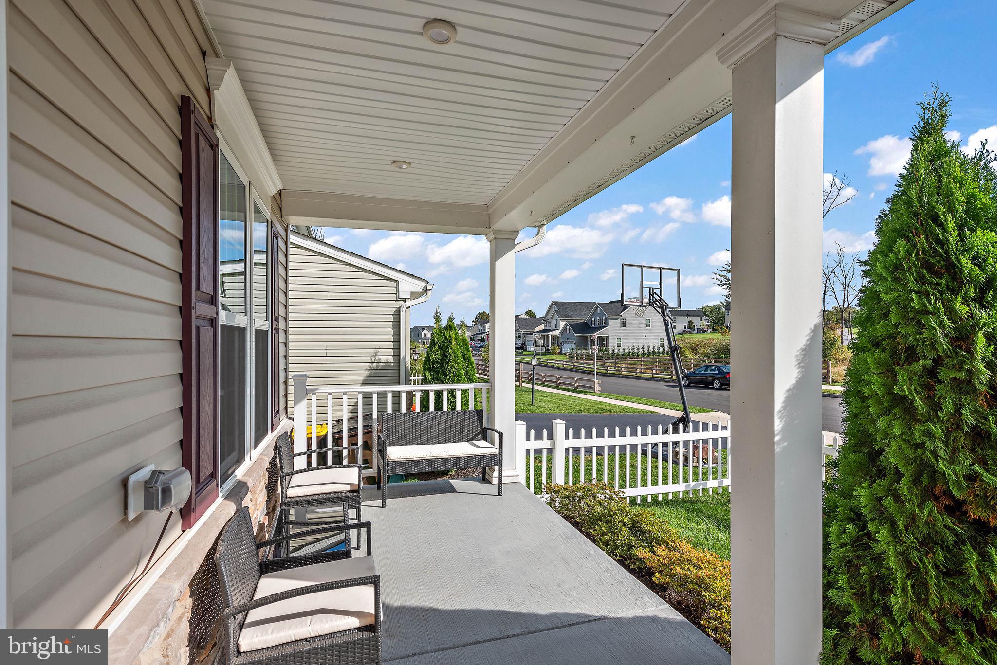 102 Pixie Moss Road Pottstown, PA 19464 - Photo 3 of 45 a view of a balcony with a potted plant