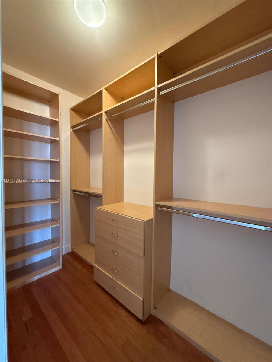 785 Crandon Boulevard, Unit 506 Key Biscayne, FL 33149 - Photo 48 of 58 a view of an empty walk in closet