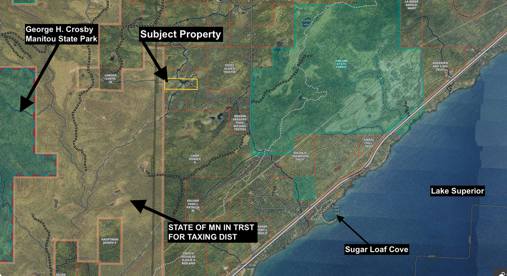 Xxx Zekes Road Schroeder, MN 55613 - Photo 2 of 38