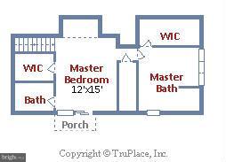 1401 Blue Mt Road Monkton, MD 21111 - Photo 30 of 30 Upper level floor plan