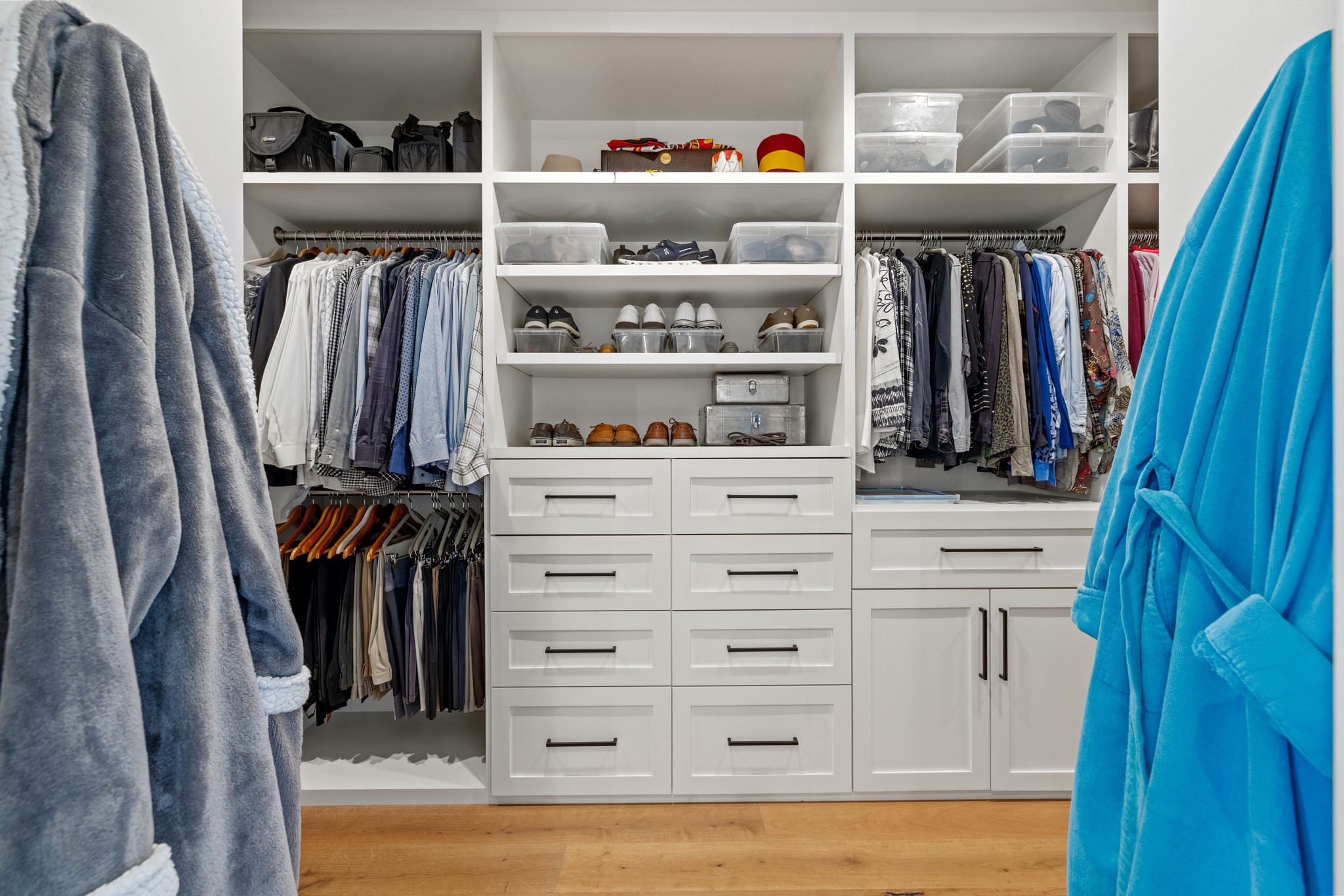 5862 Ranch Road 965 Llano, TX 78643 - Photo 17 of 40 a view of walk in closet with clothes and shoes