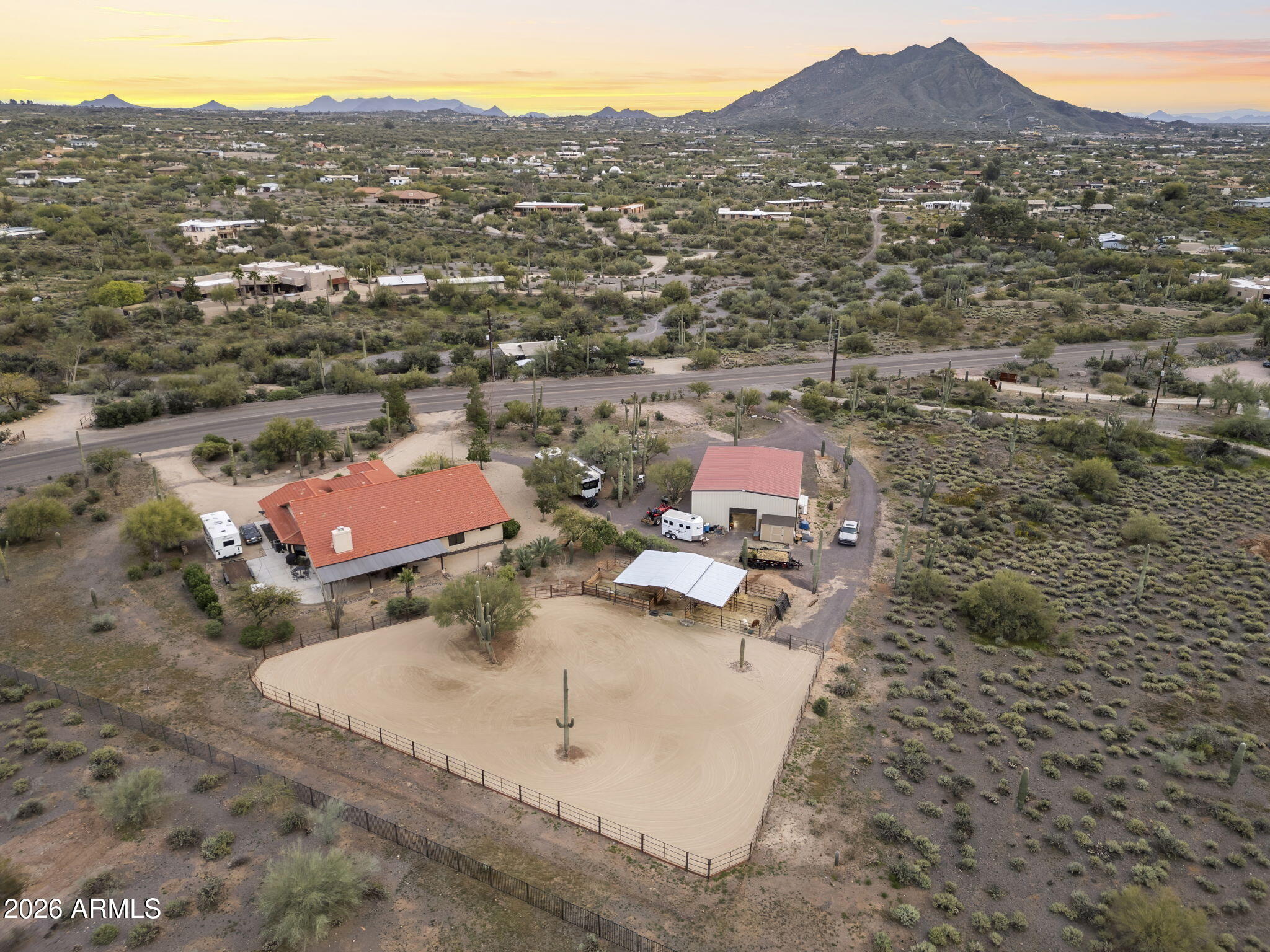 40816 North Fleming Springs Road Cave Creek, AZ 85331 - Photo 48 of 48 Aerial