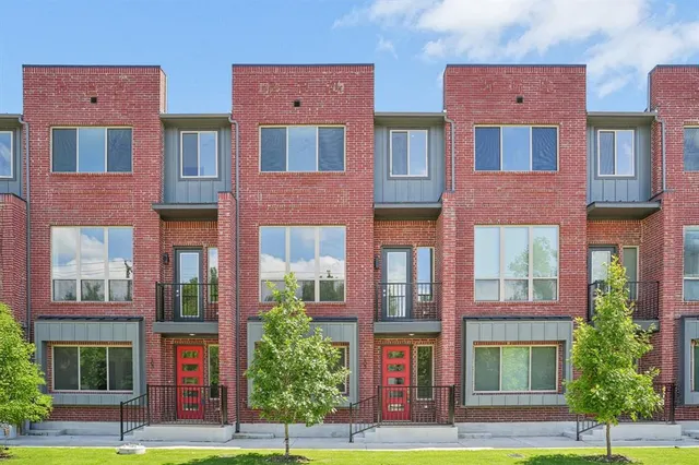 front view of an apartment building