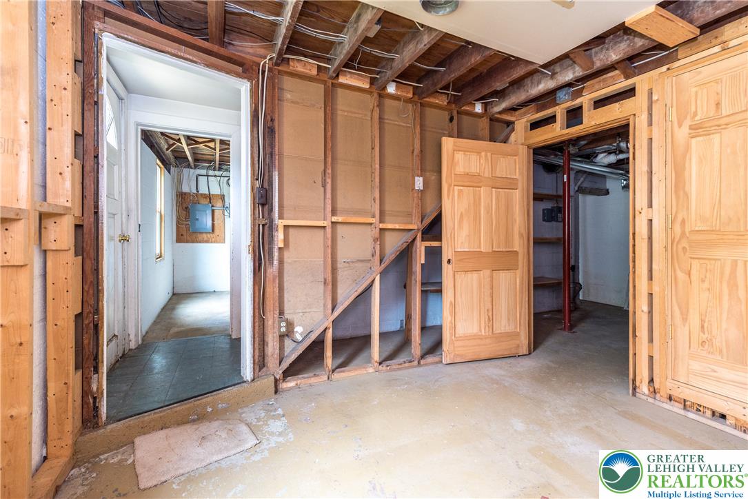 1815 Leithsville Road Hellertown, PA 18055 - Photo 20 of 38 This unfinished basement offers abundant potential for customization and future expansion.