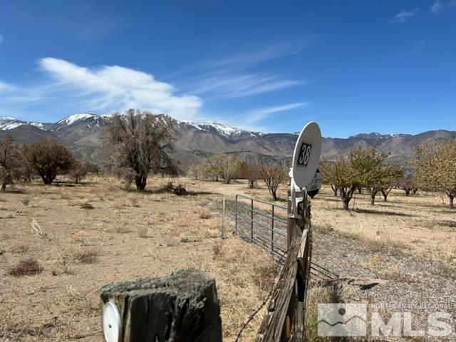 38 Burcham Flat Road Walker, CA 96107 - Photo 36 of 40 a view of a dry yard with wooden fence
