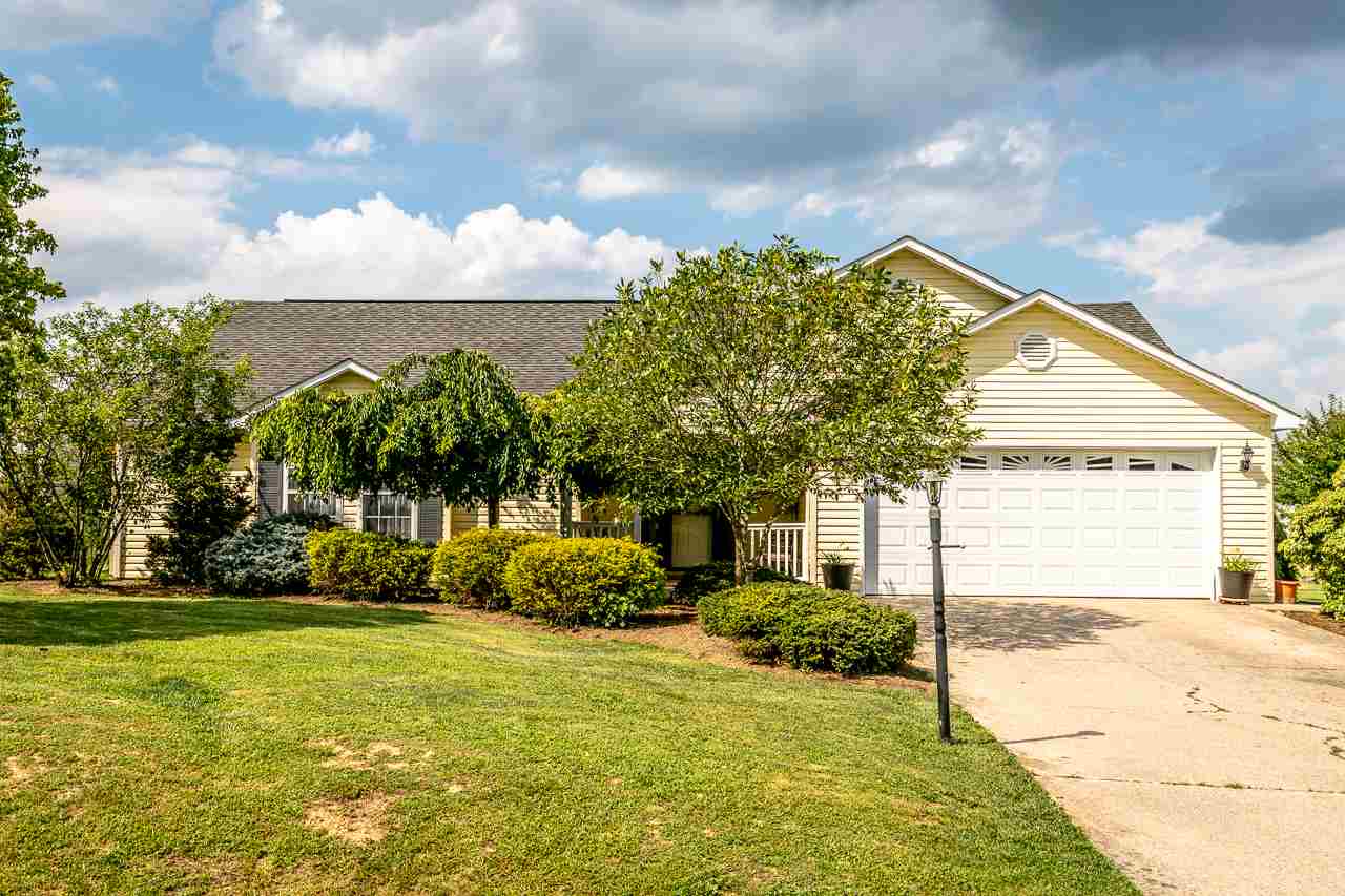 128 Gentry Road Weyers Cave, VA 24486 - Photo 29 of 48 a view of a house with a garden