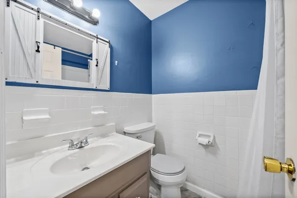 a bathroom with a sink and a toilet