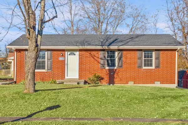 front view of house with a yard