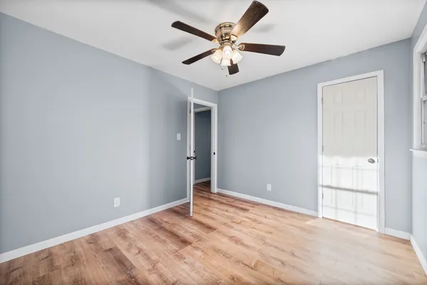 wooden floor in an empty room