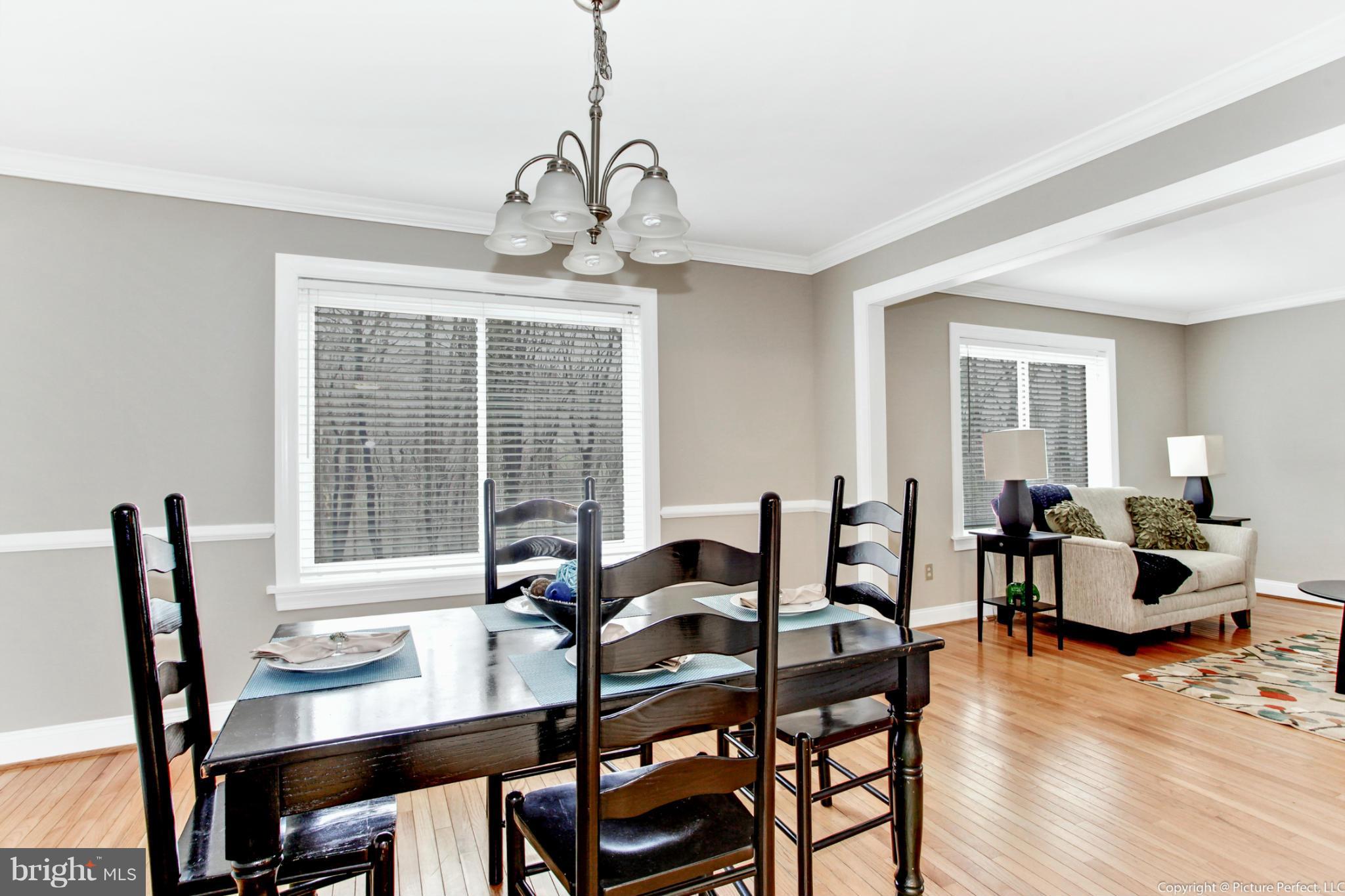 5225 Shookstown Road Frederick, MD 21702 - Photo 13 of 30 Dining Room with Hardwood Floors