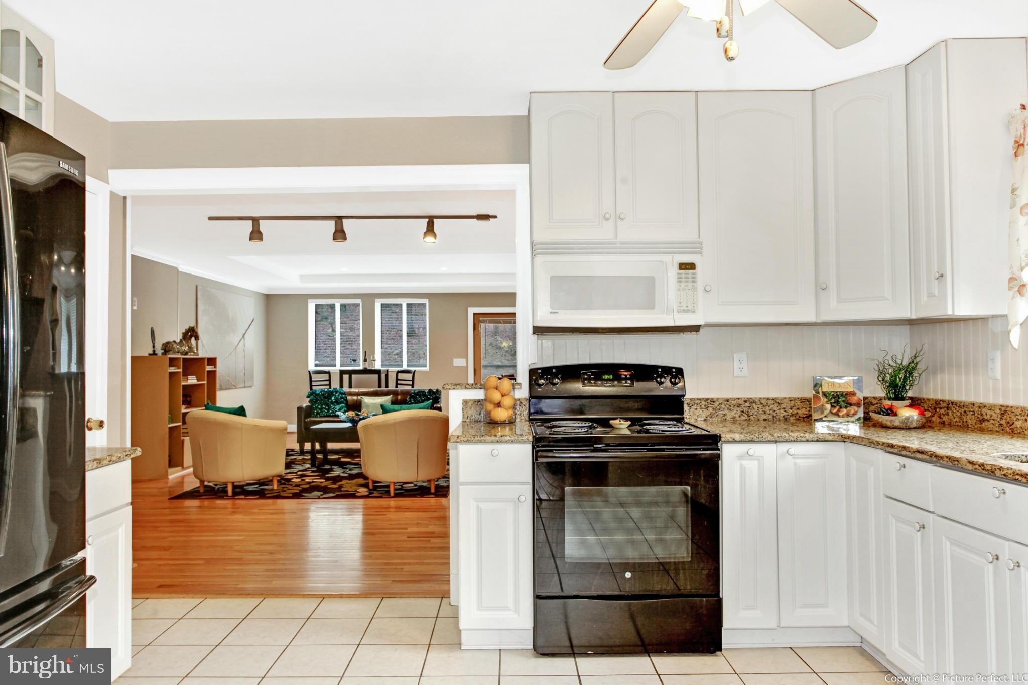 5225 Shookstown Road Frederick, MD 21702 - Photo 15 of 30 Kitchen with View of Family Room