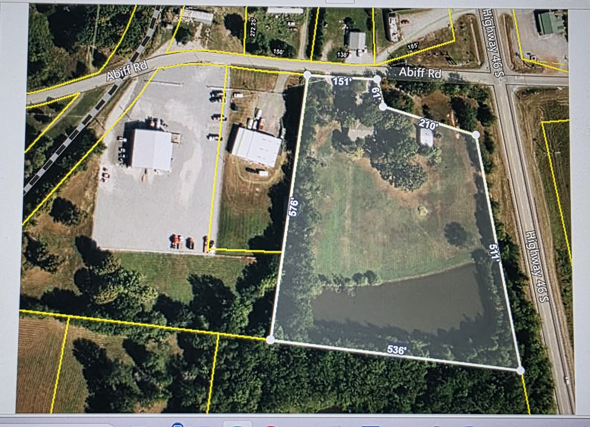 1030 Abiff Road Bon Aqua, TN 37025 - Photo 8 of 11 an aerial view of a house